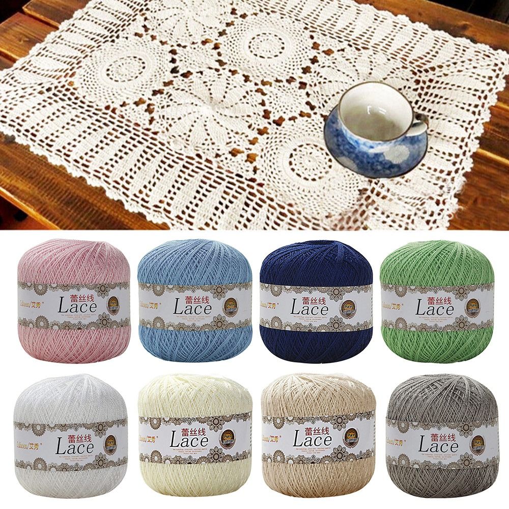 50g/palla filato di pizzo di c - Cotton Embroidery Thread Skeins recensione e prezzo