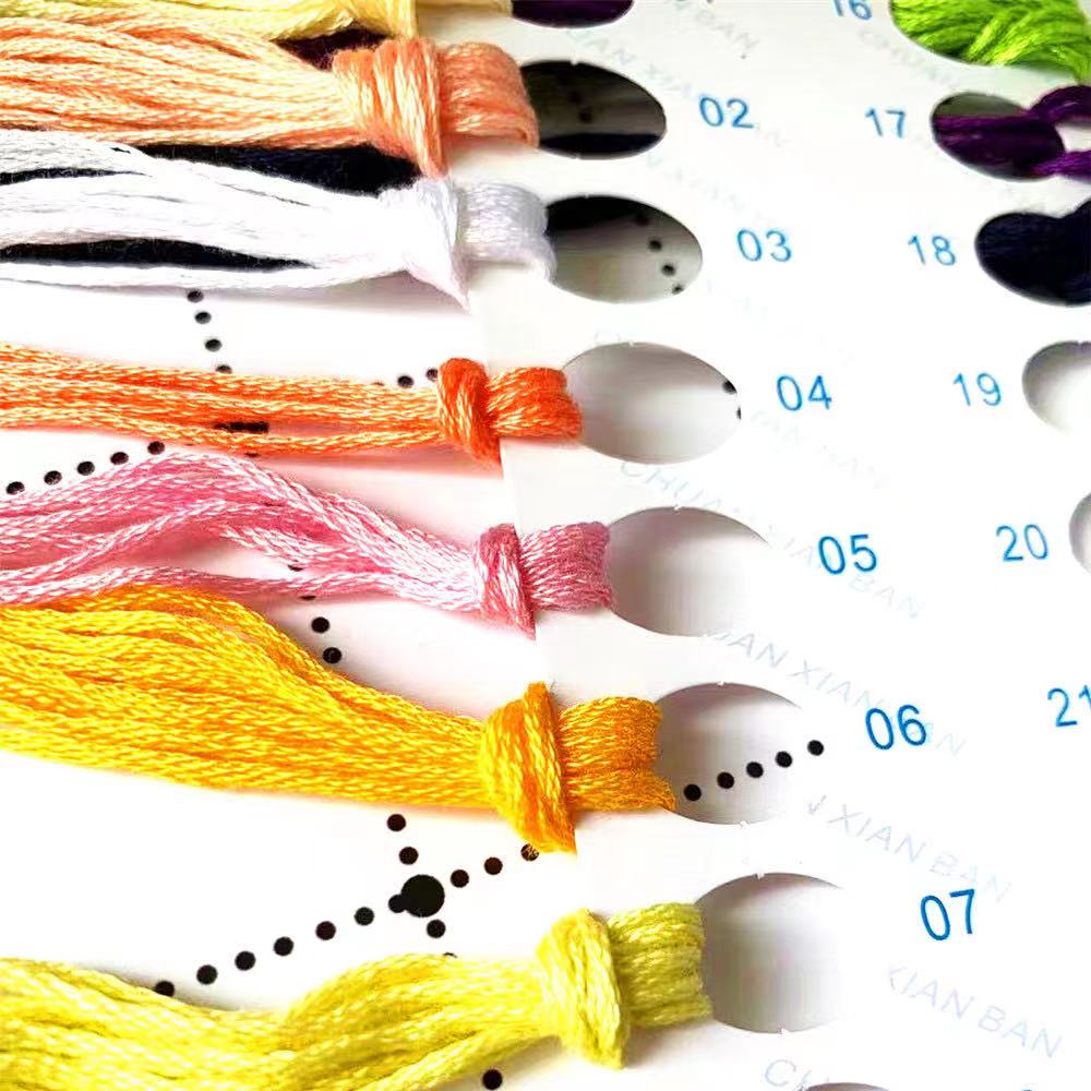 ZZ6248 Kit per ricamo a punto  - Cotton Embroidery Thread Skeins recensione e prezzo
