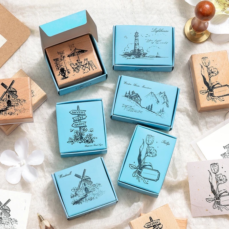 Timbri in legno e gomma in sti - Scrapbooking recensione e prezzo
