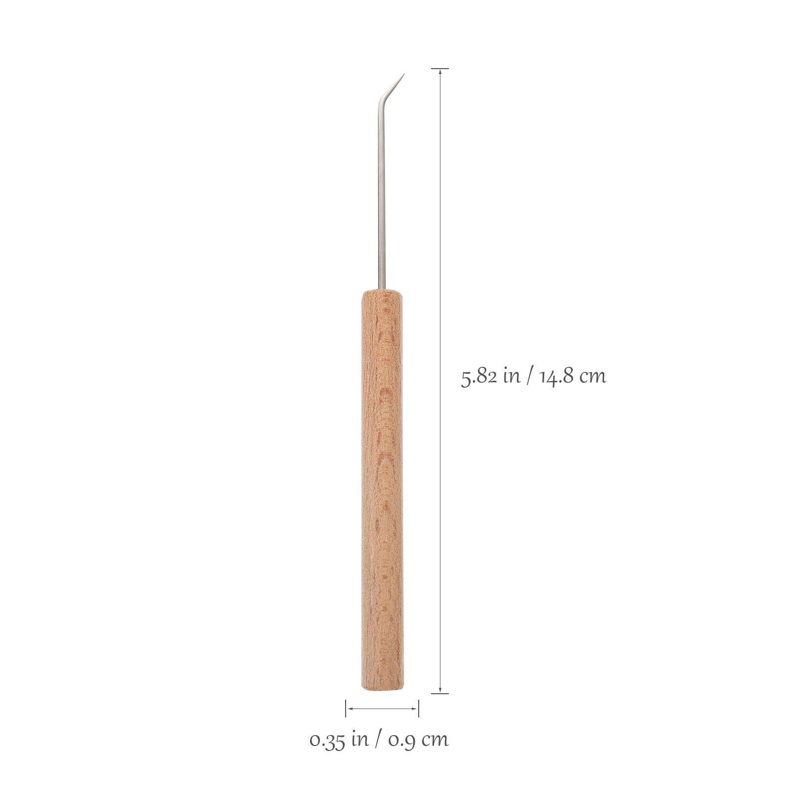1 pezzo di uncinetto con manic - Wooden Crochet Hooks Ergonomic Handle recensione e prezzo