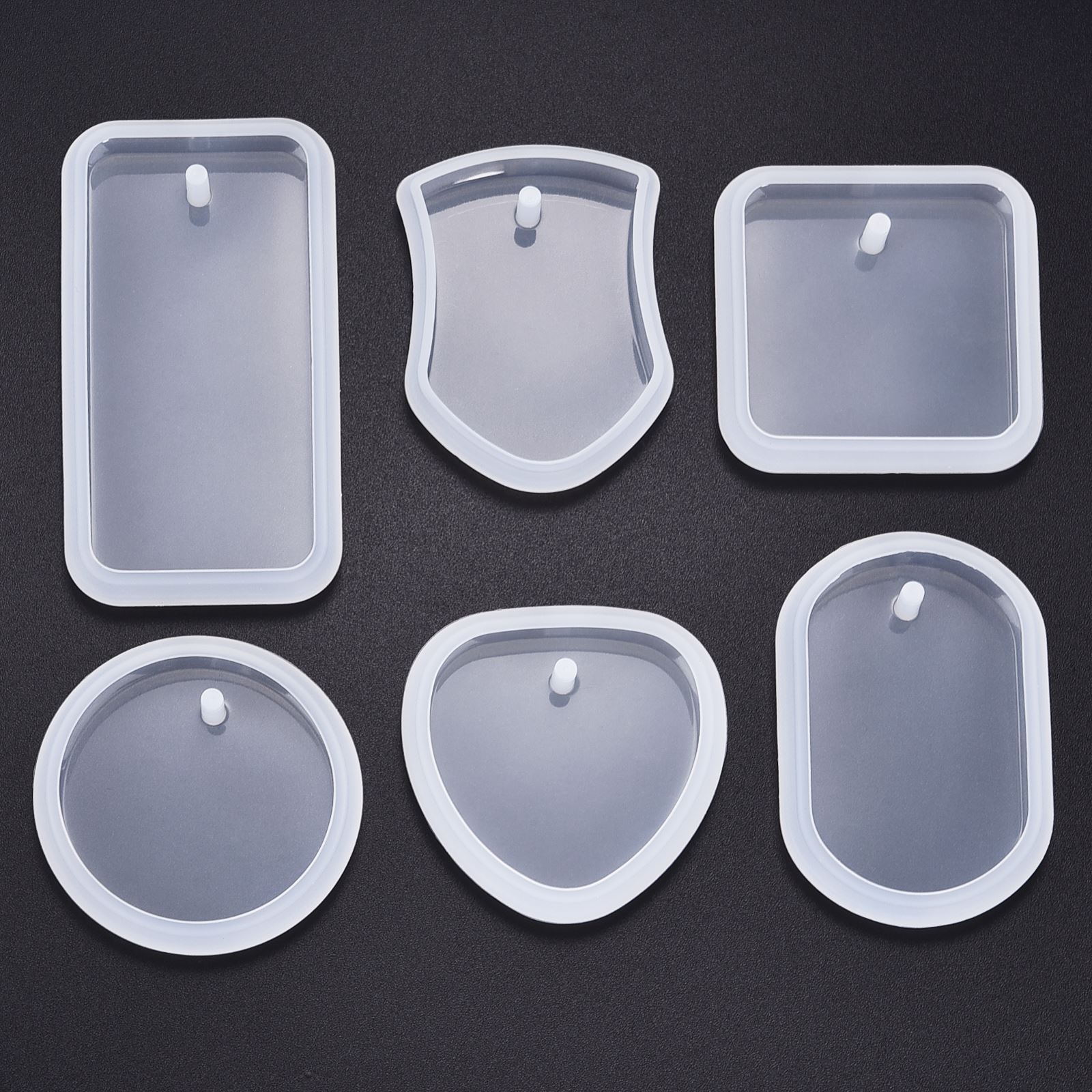 Ciondolo portachiavi fai da te - Silicone Epoxy Resin Molds Set recensione e prezzo