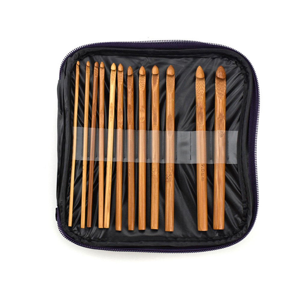 1 set di ferri da uncinetto in - Wooden Crochet Hooks Ergonomic Handle recensione e prezzo